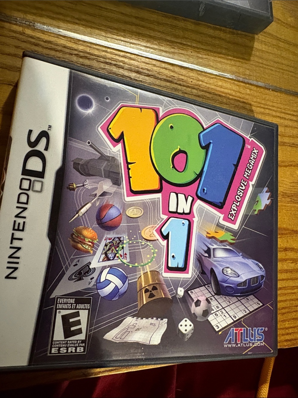Atlus 101 in 1 Explosive Megamix (Nintendo DS) - Colorful Case